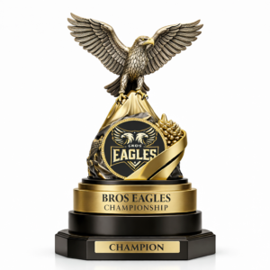 bros eagles championship trophy – premium eagle award for winners & competitions